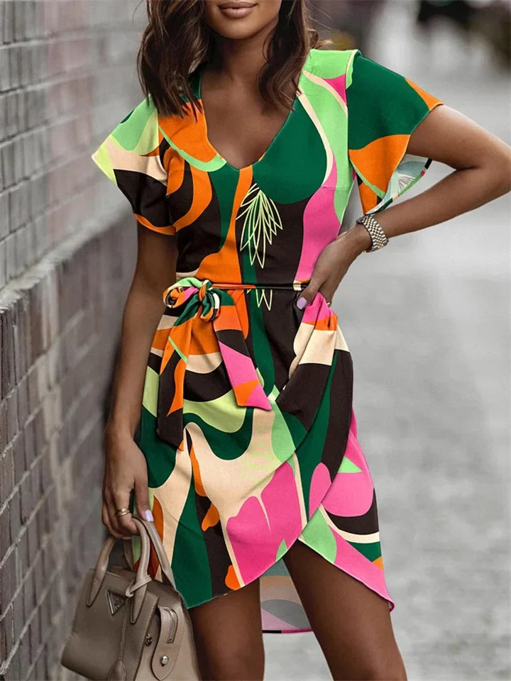 Brenda - Vielseitiges elegantes Sommerkleid für jede Gelegenheit