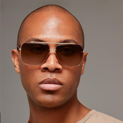 RayForge – Retro Sonnenbrille Mit Farbverlauf Und UV400-Schutz