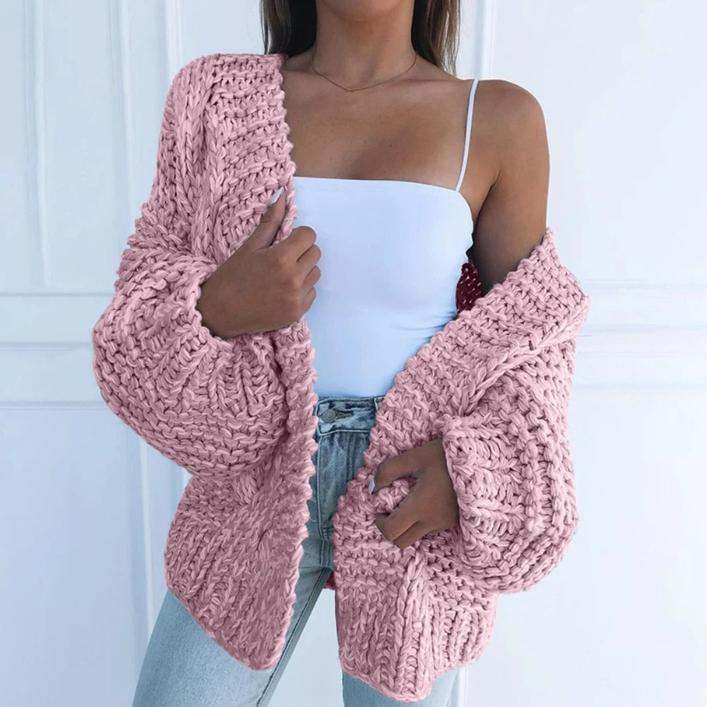 Modische Strickpullover in Übergröße für Frauen