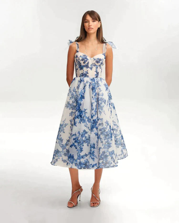 Agnes - Verspieltes Sommerkleid mit Blumenmuster