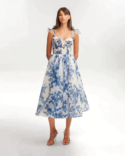Agnes - Verspieltes Sommerkleid mit Blumenmuster