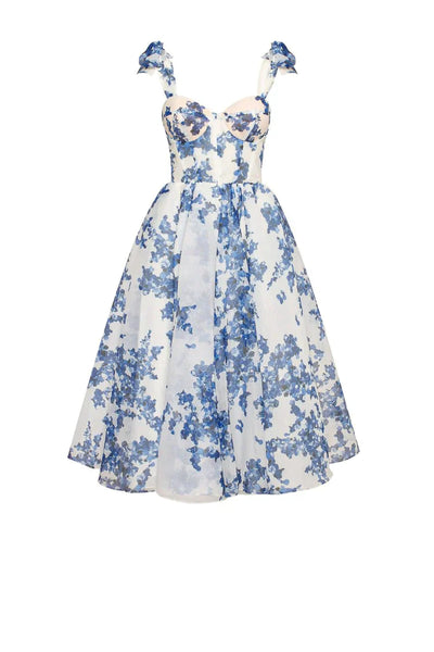 Agnes - Verspieltes Sommerkleid mit Blumenmuster
