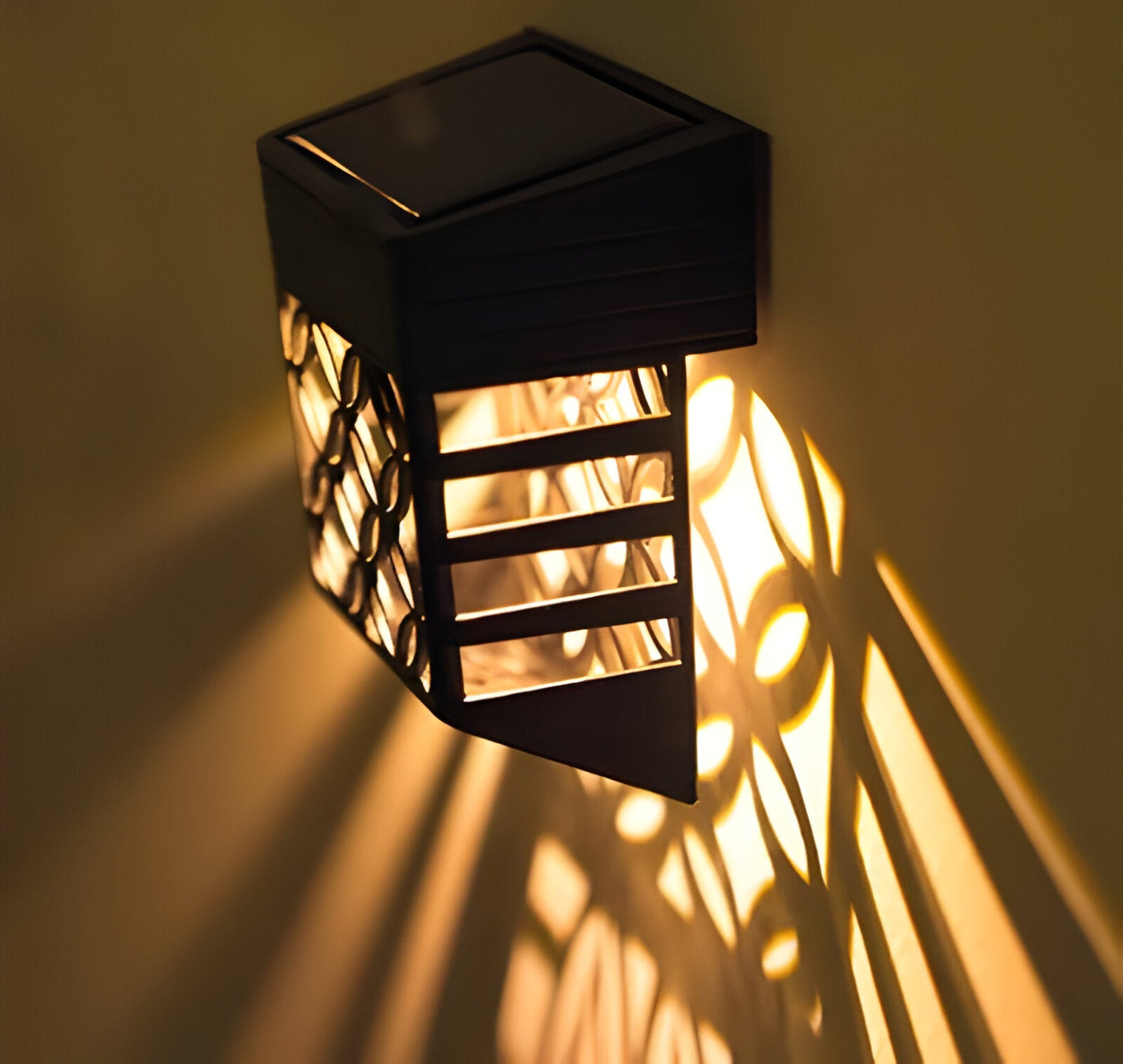 SolariLux Light - Wasserdichte LED-Solar-Zaunleuchte