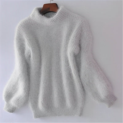 Joan - Strickpullover mit Halbhohem Ausschnitt