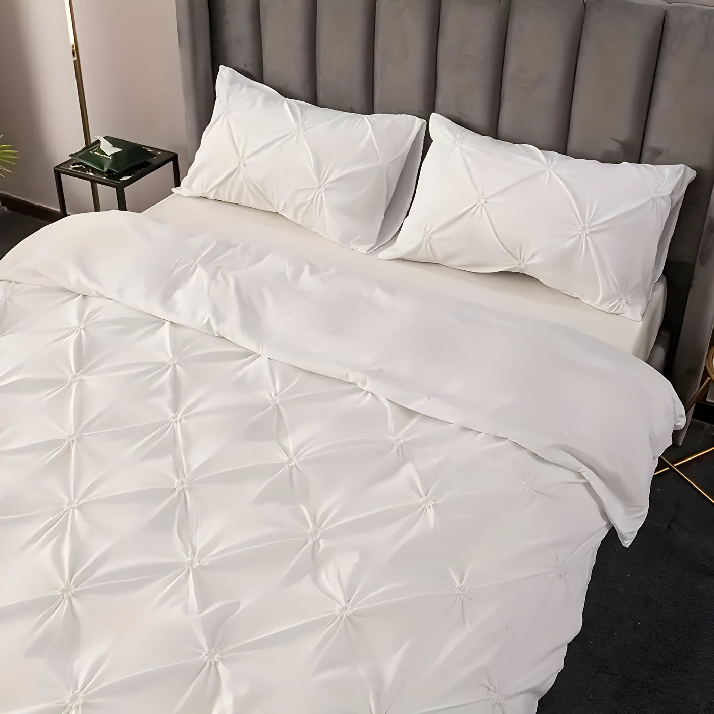CloudLoom Duvet Set - Kneifen Quetschfalten-Bettdecke Set