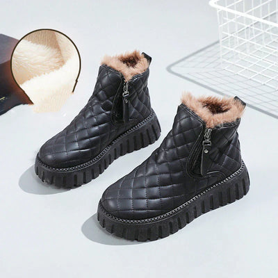 Mia - Schneestiefel Baumwolle Rutschfest