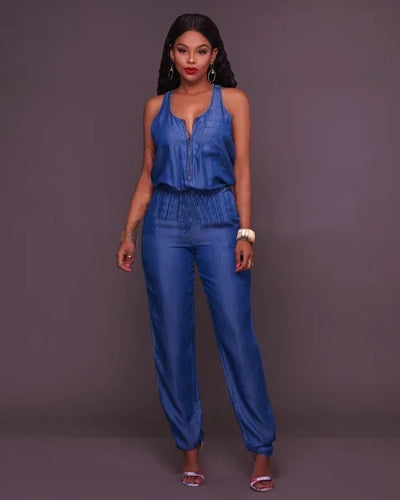 Rosey - Jeans Jumpsuit für einen lässigen Look