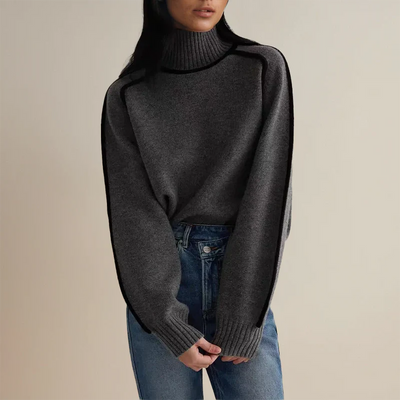 Emilie Eleganter Rollkragenpullover