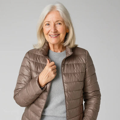 Damen Steppjacke mit Reißverschluss