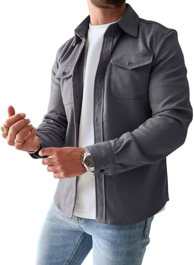 Kingston Overshirt aus Baumwollmischung