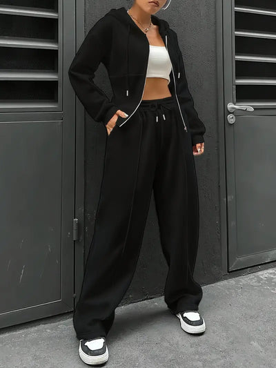 Nanci - Lässiges Zweiteiliges Set Mit Langen Ärmeln