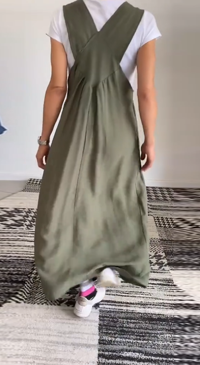 HELGA - KASUAL-KLEID MIT TRÄGERN