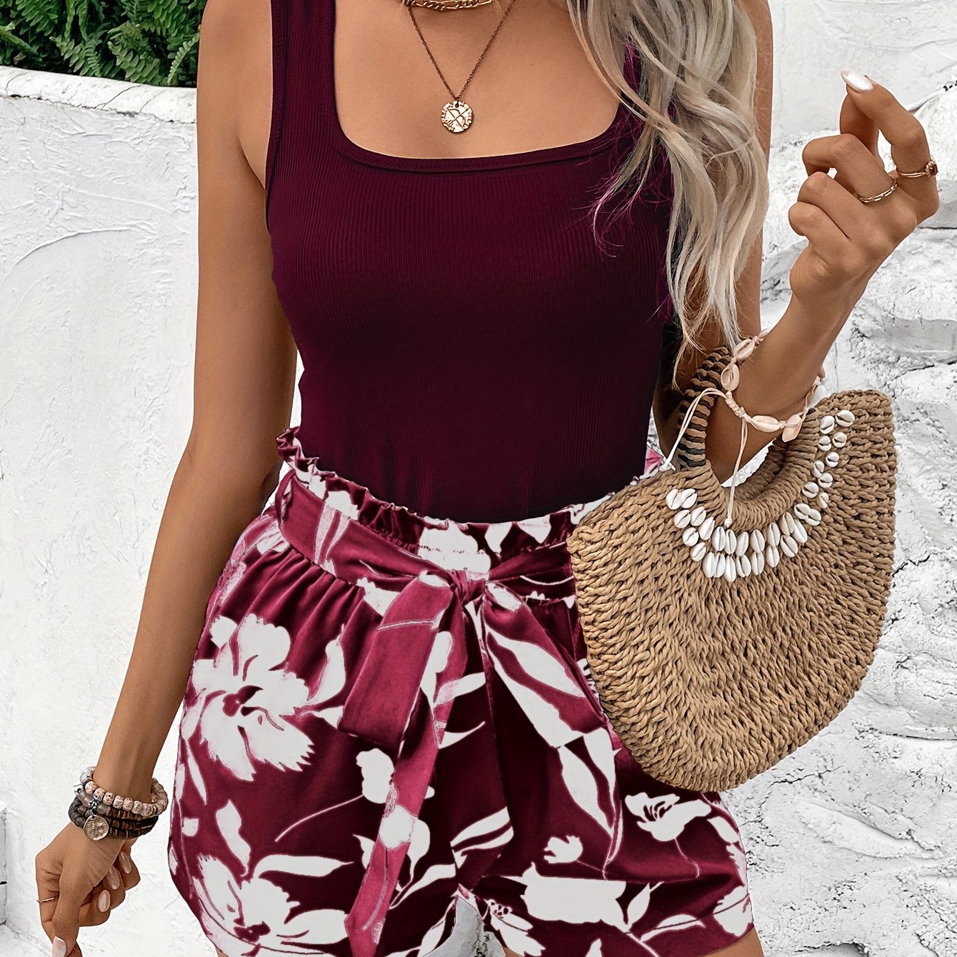 JoieSet™ – Französisches Blumen-Zweiteiler