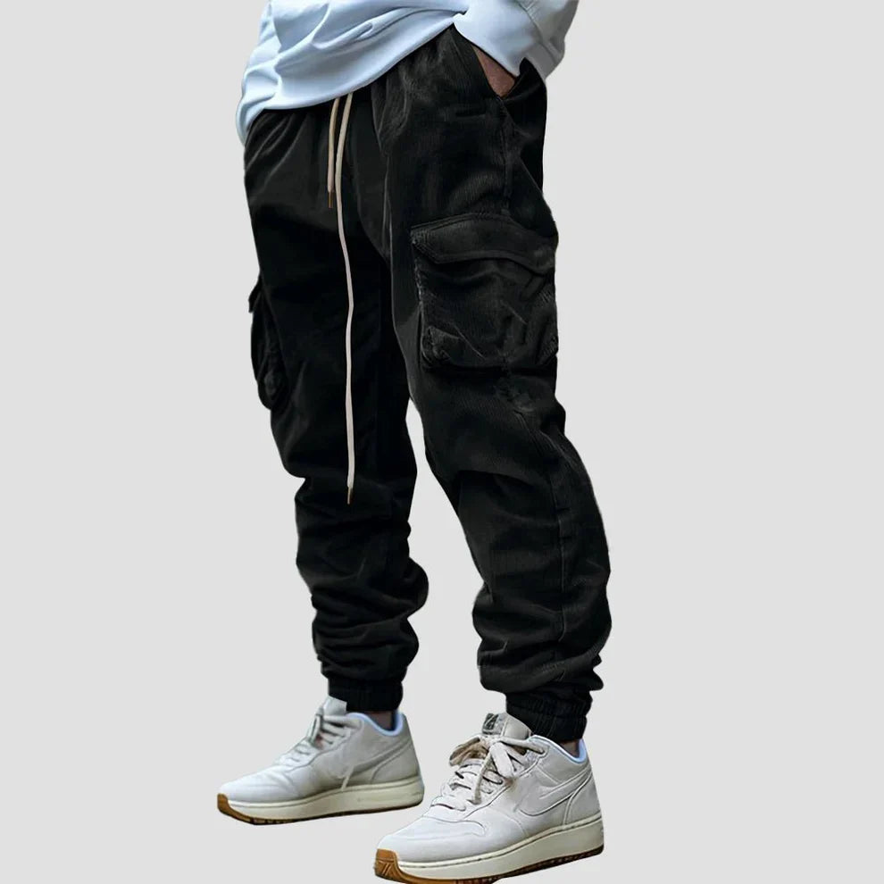 DIETER - LOCKERE CORD-CARGOHOSE