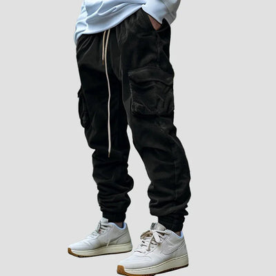 DIETER - LOCKERE CORD-CARGOHOSE