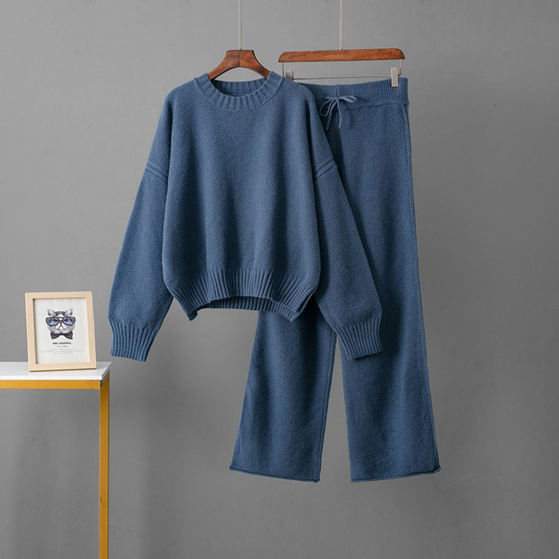 MAYA - PULLOVER-OVERSIZE UND WEITE HOSE