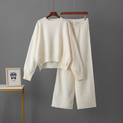 MAYA - PULLOVER-OVERSIZE UND WEITE HOSE