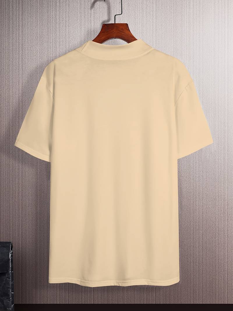 Livio - Herren T-Shirt mit hohem Kragen