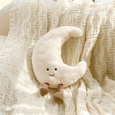 CloudMoon Cushion - Weiches Mond und Sonne Tatami-Kissen