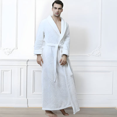 WarmEmbrace Robe – Luxuriöser Langer Thermischer Bademantel