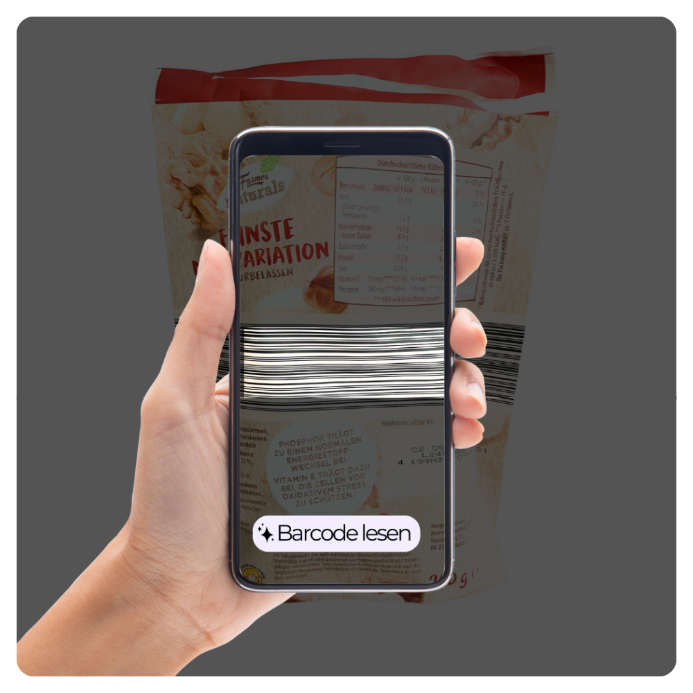 LebensmittelTracker™ Genaue Essensportionen