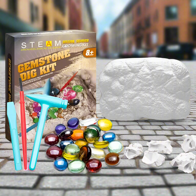 KristallSuche™ Edelstein-Abenteuer ausgraben