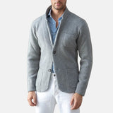 Remo™ | Herren Blazer Jacke im klassischen Vintage-Stil in Grau