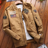 Yvan| Robuste Militärjacke für Herren in Beige