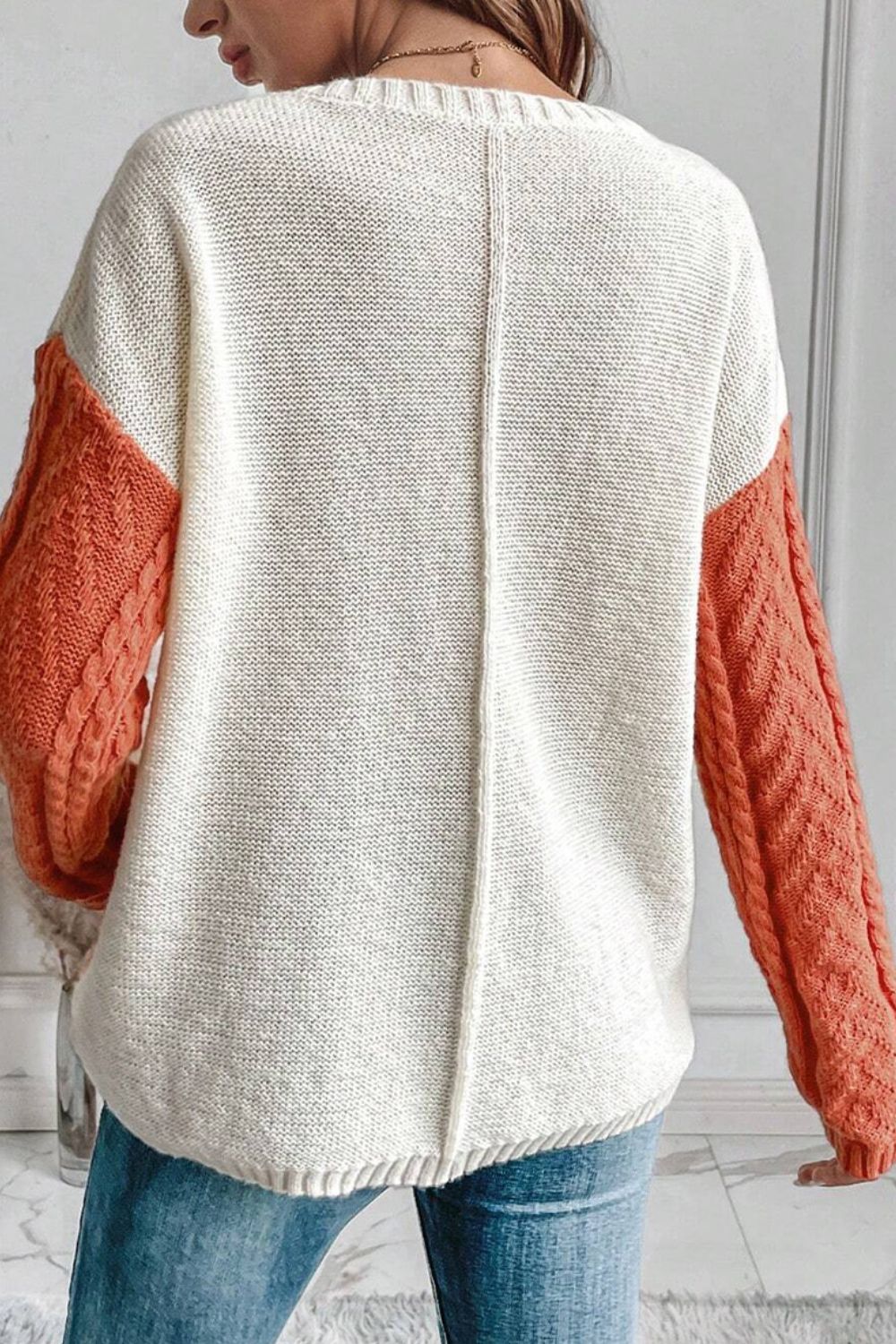 Hermione - Farbblock-Sweater