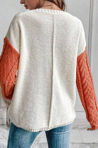 Hermione - Farbblock-Sweater
