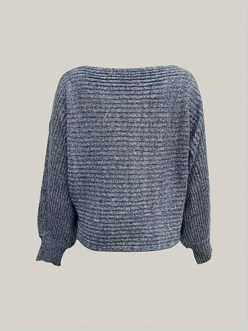 Chloe – Eleganter Strickpullover mit einer Schulter
