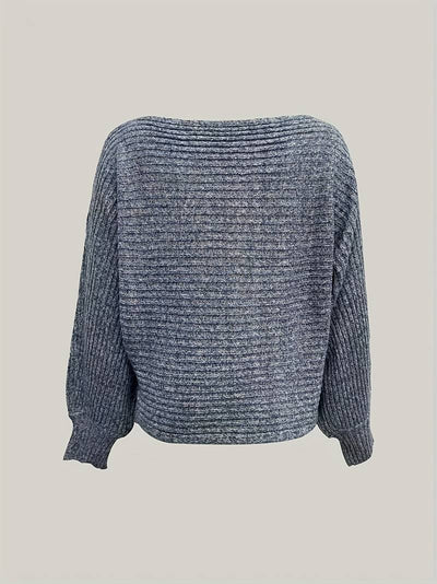 Chloe – Eleganter Strickpullover mit einer Schulter