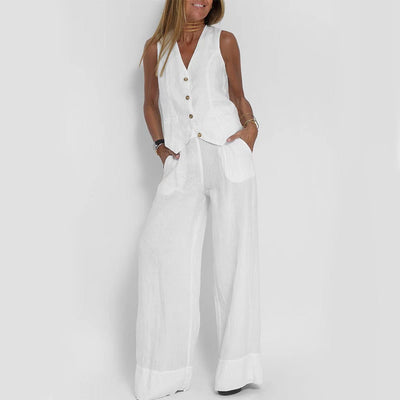 Gaia - Sommer-Set aus Leinen