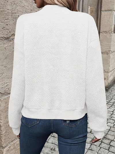 Jemma – Langärmelige Jacke Mit Reißverschluss