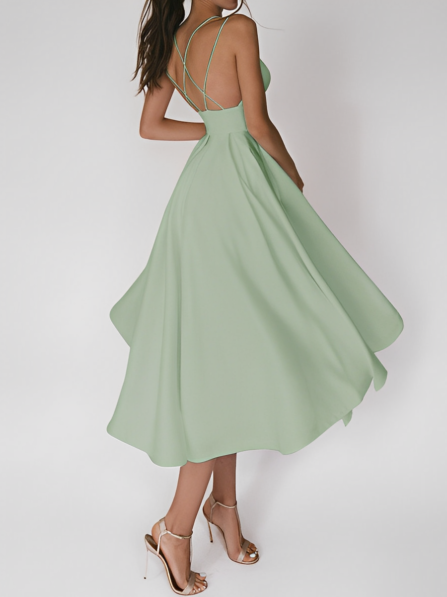 Arlette - Elegantes Spaghetti-Kleid für Damen