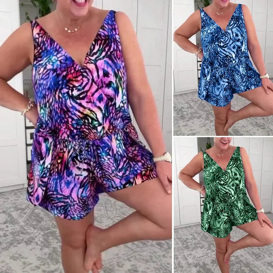 Evdoxia - Eleganter ärmelloser Badeanzug