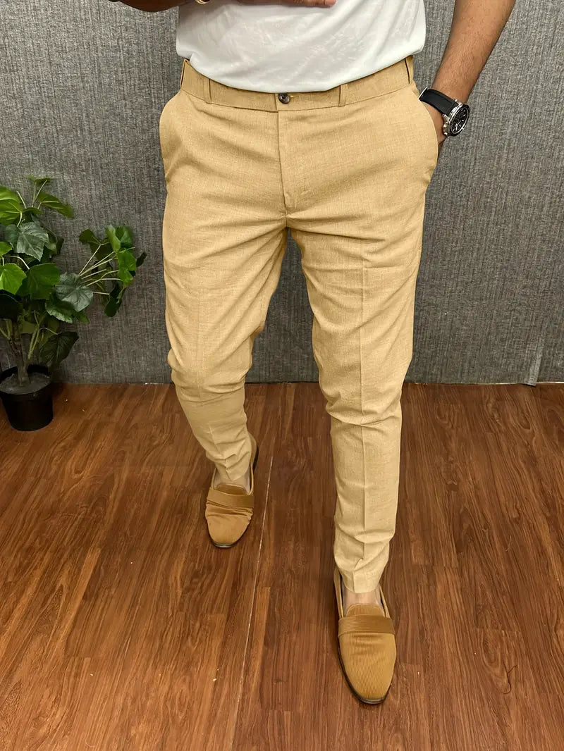 Herren Hose Slim Fit | Leicht Bequem