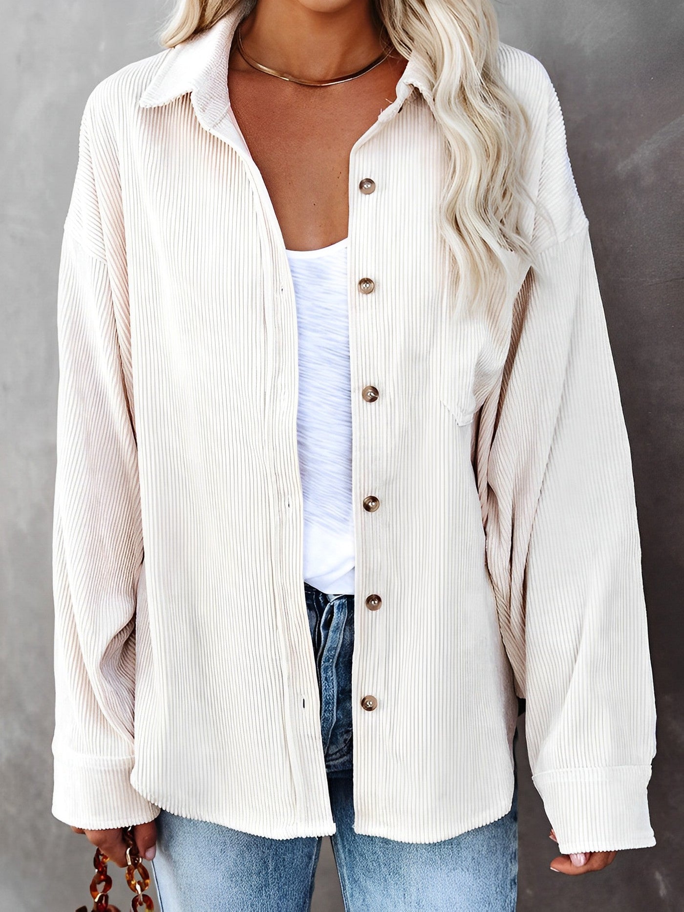 Valentina - Elegante Cord-Jacke