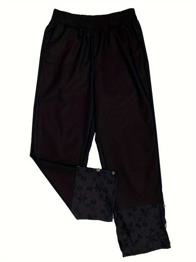 Alice - Damen Stoffhose High Waist Stretchbund