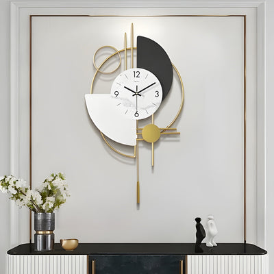 RusticRhythm Clock - Dekorative Holz-3D-Wanduhr