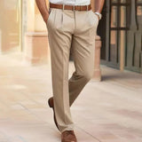Emilian | Herren Business Chinohose in Beige