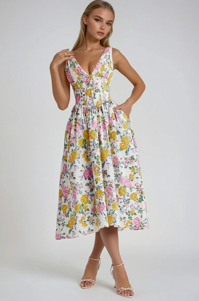 Vaznea Elegante Sommerkleid