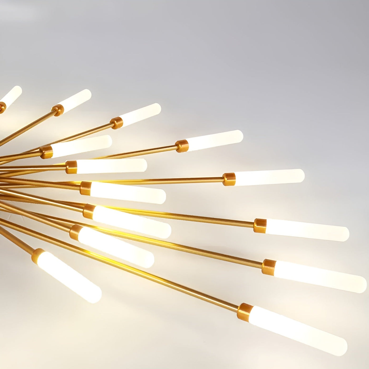 CelestialArc Light - Moderne Feuerwerk LED-Deckenleuchte