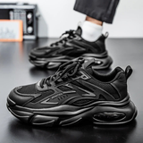 Eugen | Herren Orthopädische Sneaker im modernen Stil in Schwarz