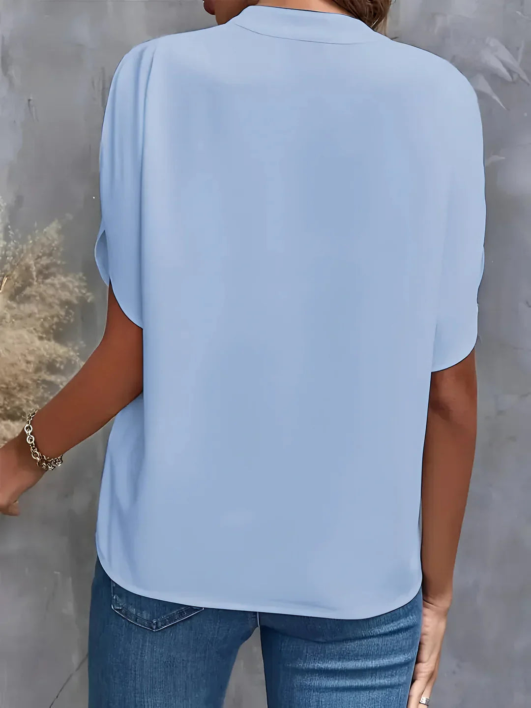 Maya® | Elegante Bluse mit fallendem Ausschnitt