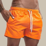 Evander | Herren Badeshorts mit Kordelzug Regular Fit in Orange