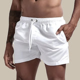 Evander | Herren Badeshorts mit Kordelzug Regular Fit in Weiß