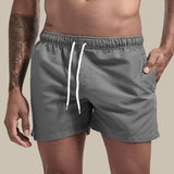 Evander | Herren Badeshorts mit Kordelzug Regular Fit in Grau