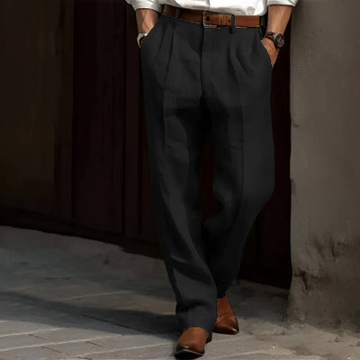 Carlos - Retro-Leinenhose für Herren