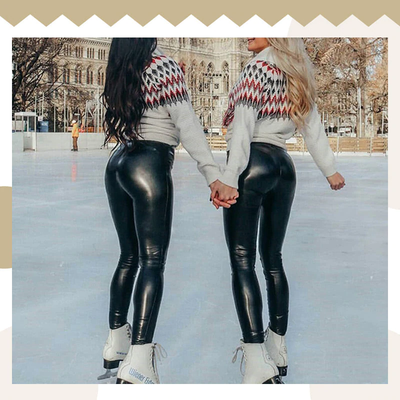 Valeria - Kuschelige Plüsch-Strumpfhose